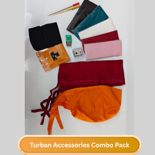 Turban Accessories Combo Pack – Complete Pagri Essentials Kit